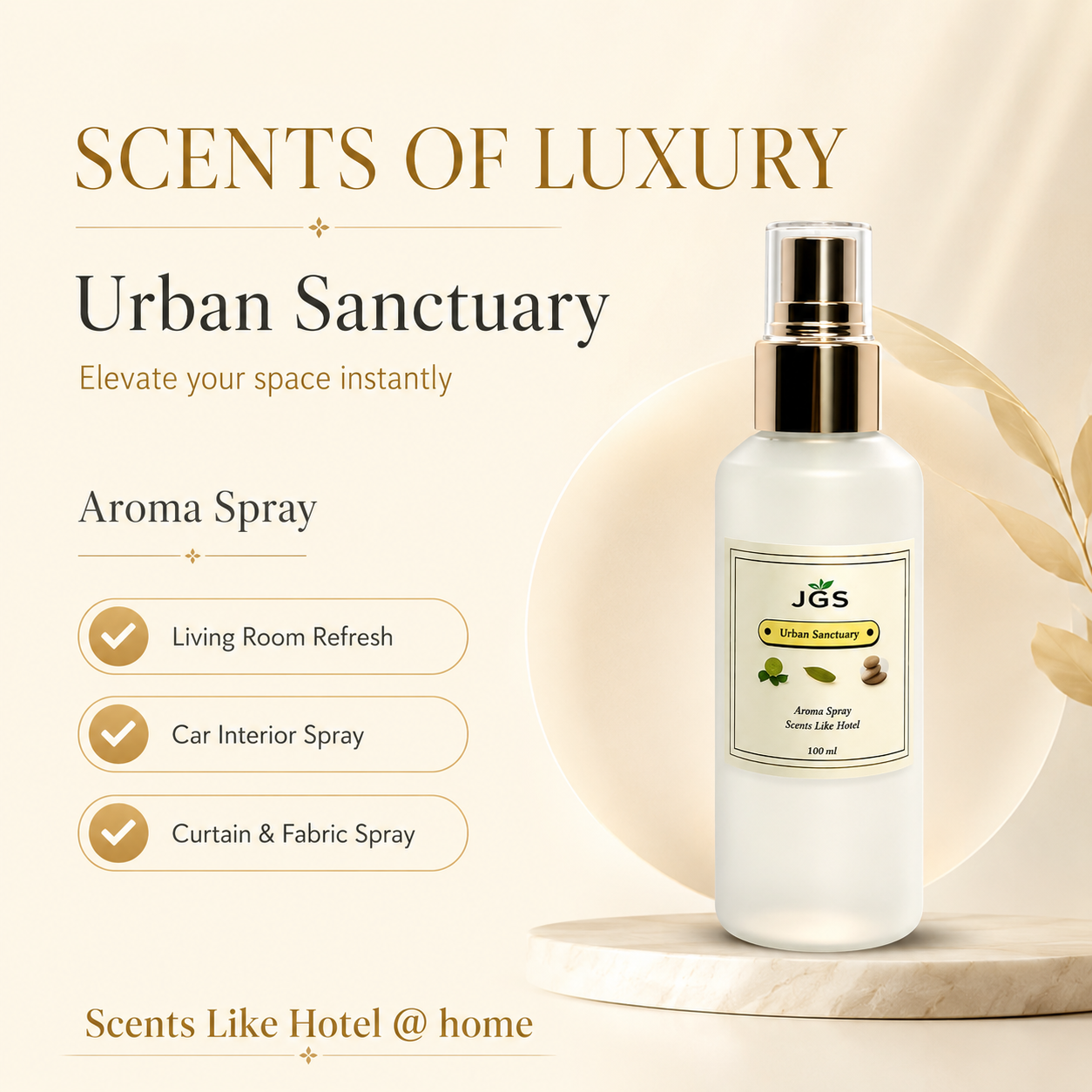 JG Scents Air Refresher Spray 150ml - Image 3